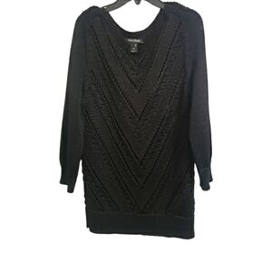 White House | Black Market 3/4 Sleeve Pointelle Pullover Size Medium Retail $89